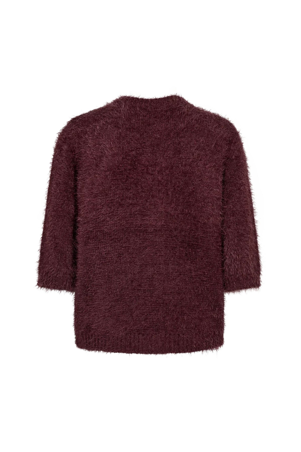 Freequent Fqcat Port Royal vest in effen kleur met lange mouwen, voorkant zichtbaar
