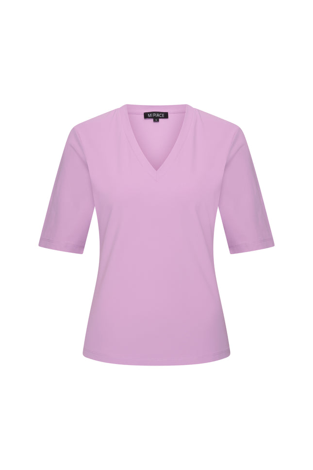 Mi Piace Travel Top Milky Lilac 202271 Stretchshop.nl