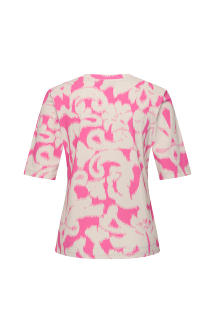 Mi Piace Travel Top Ikat Ornaments Print Rose 202271 Stretchshop.nl