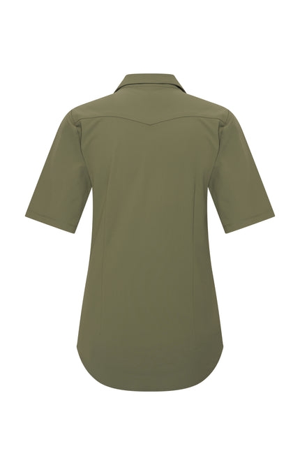 Mi Piace Travel Blouse Olive 202603 Stretchshop.nl