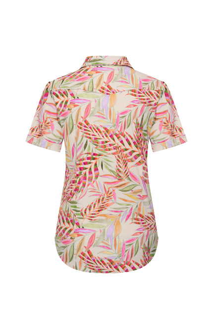 Mi Piace Travel Blouse Branches Print Kit 202031 Stretchshop.nl