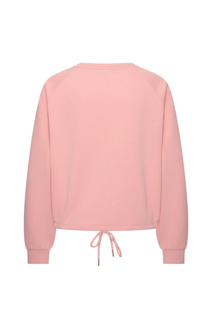 Mi Piace Top Sweat Cord Mellow Rose 251038 Stretchshop.nl