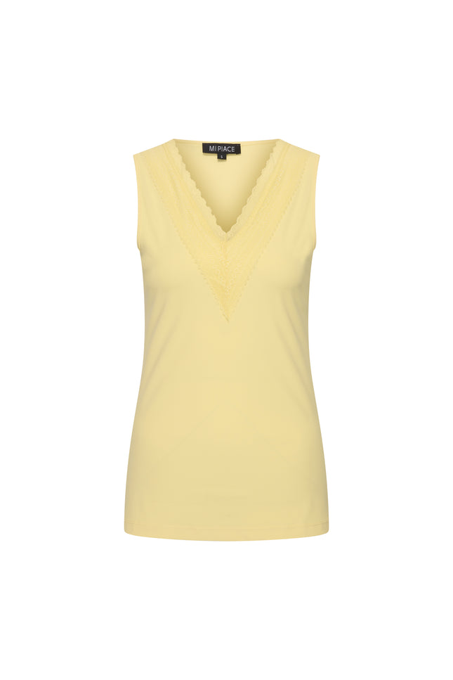 Mi Piace Travel Top Lemon Yellow 202254 Stretchshop.nl