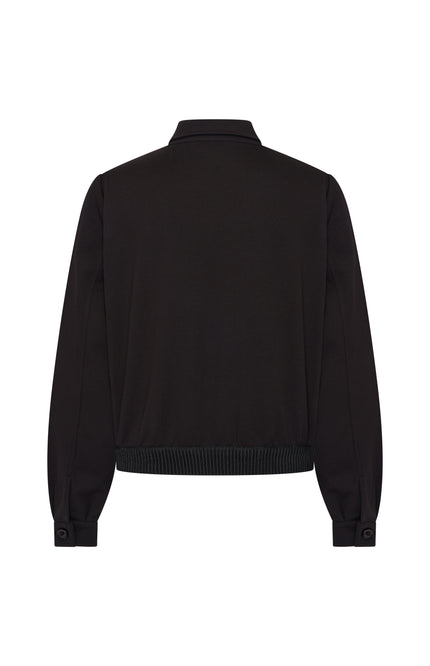 Mi Piace Jacket Sweat Black 2020022 Stretchshop.nl