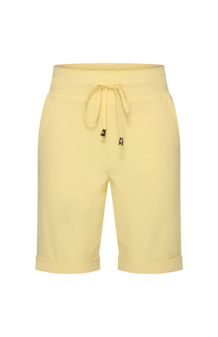 Mi Piace Travel Short Lemon Yellow 202589 Stretchshop.nl