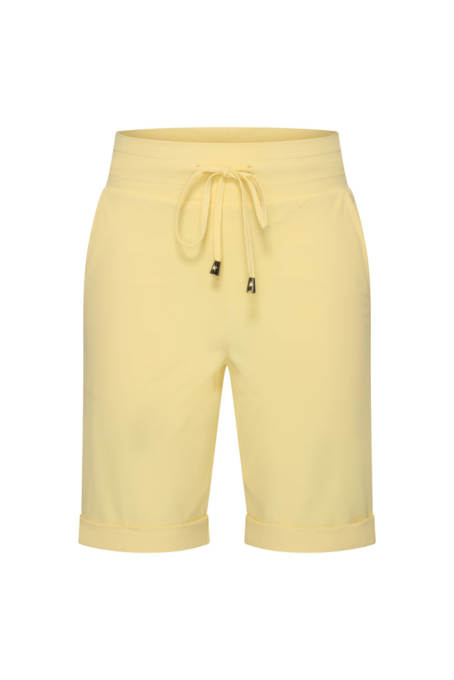 Mi Piace Travel Short Lemon Yellow 202589 Stretchshop.nl