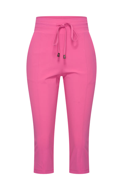 Mi Piace Heavy Travel Broek Capri Rose 202820 Stretchshop.nl