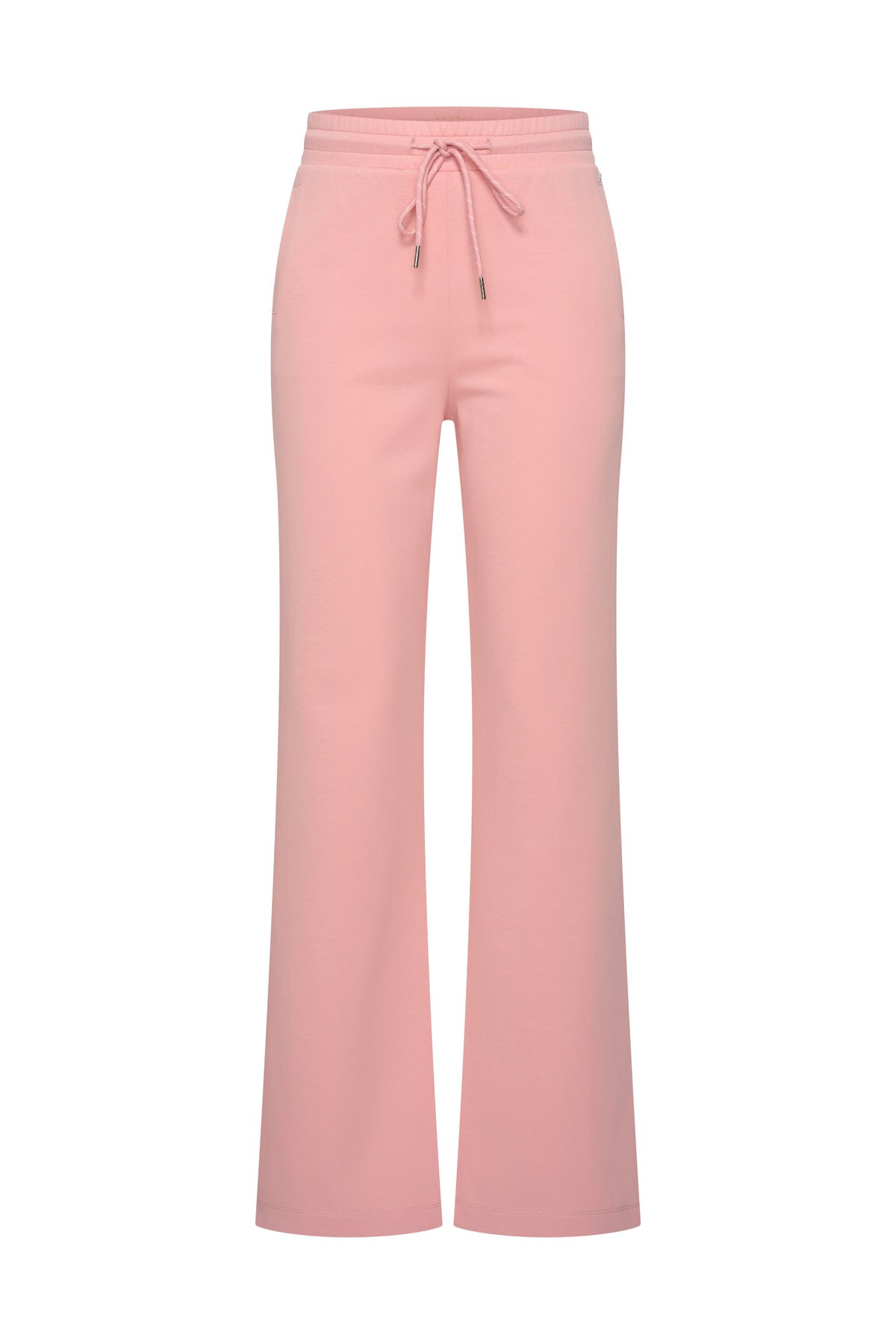 Zwarte sweatbroek van Mi Piace in mellow roze kleur, voor dames, met elastische tailleband en comfortabele pasvorm.