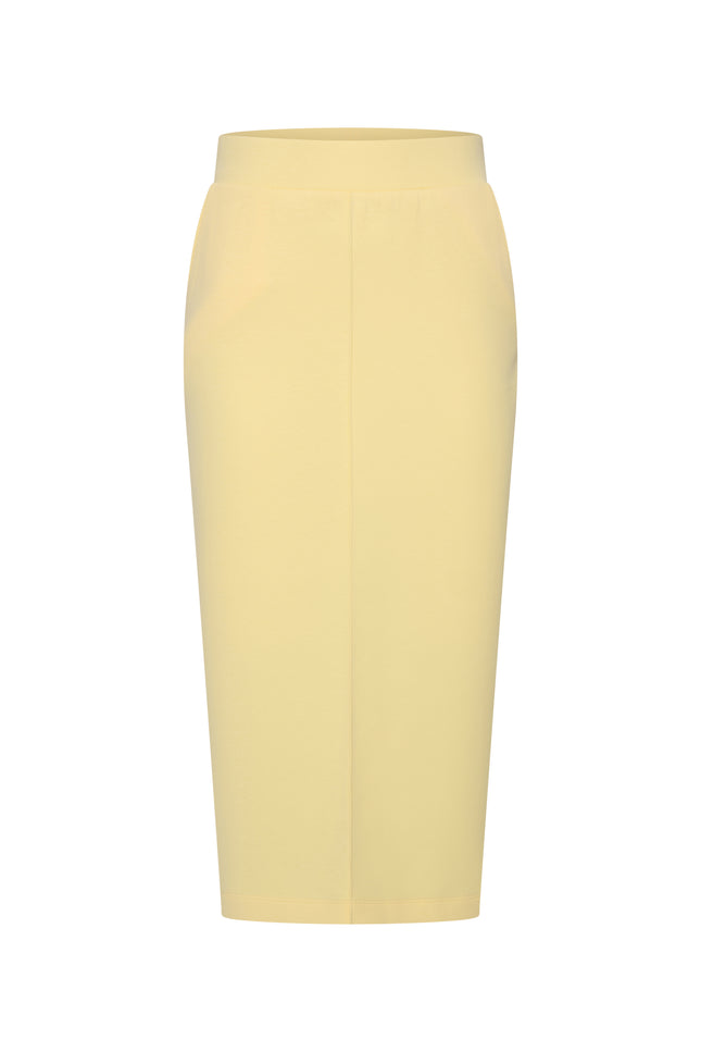 Mi Piace Rok Sweat Lemon Yellow 20200102 Stretchshop.nl