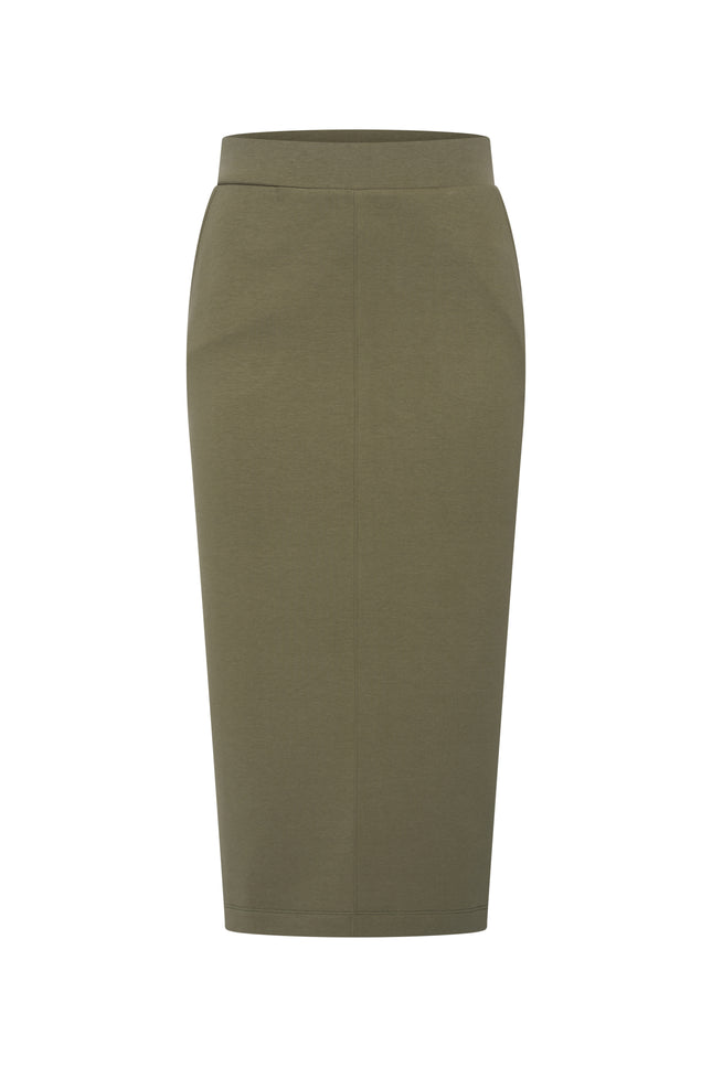 Mi Piace Rok Sweat Olive 20200102 Stretchshop.nl