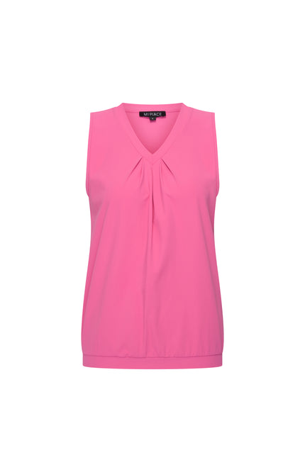 Mi Piace Travel Top Pleated Rose 202814 Stretchshop.nl