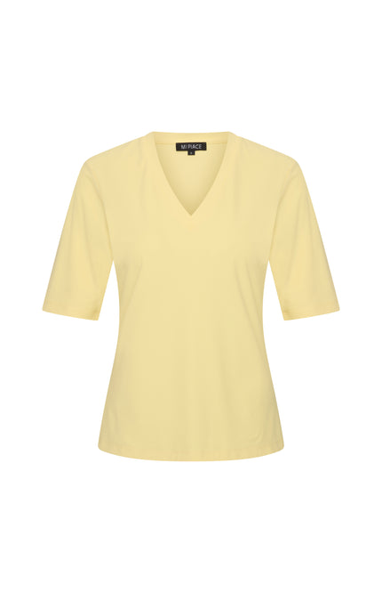 Mi Piace Travel Top Lemon Yellow 202271 Stretchshop.nl