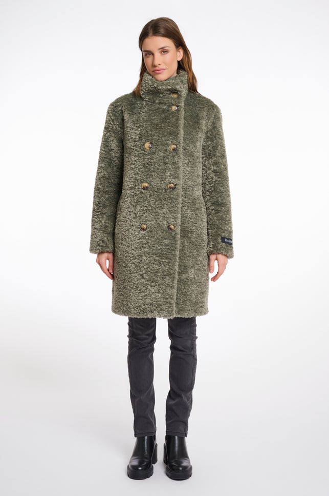 Coat Ena Green Ash