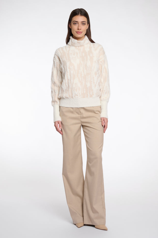 Trui Naura Birch Snow Zebra