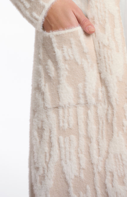 Vest Negien Birch Snow Zebra