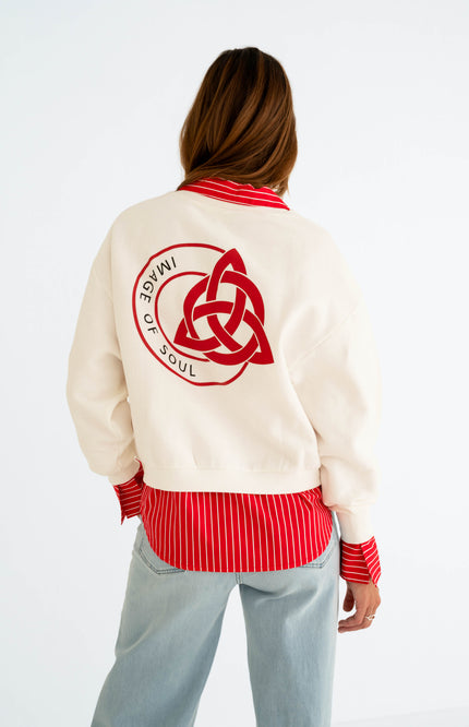 Maicazz Sweater Sarai Offwhite Stretchshop.nl