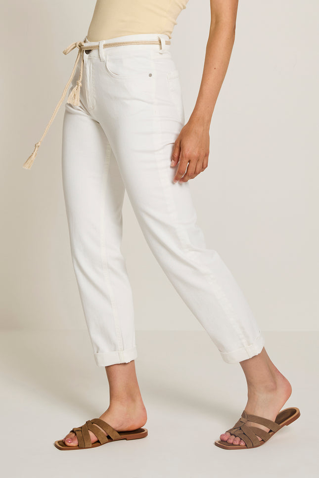 Para Mi Broek Bobby White SS261005091 L30 Stretchshop.nl