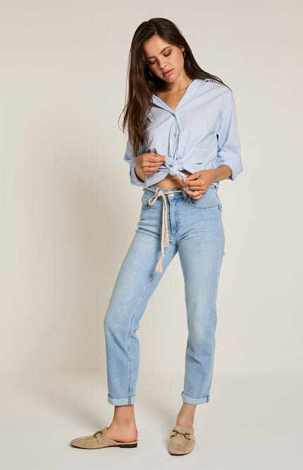 Para Mi Broek Bobby Used Sky SS261266091 L30 Stretchshop.nl