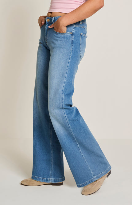 Para Mi Broek Mira Summer Blue SS261266207 L32 Stretchshop.nl