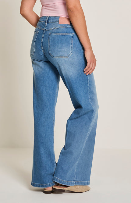 Para Mi Broek Mira Summer Blue SS261266207 L32 Stretchshop.nl