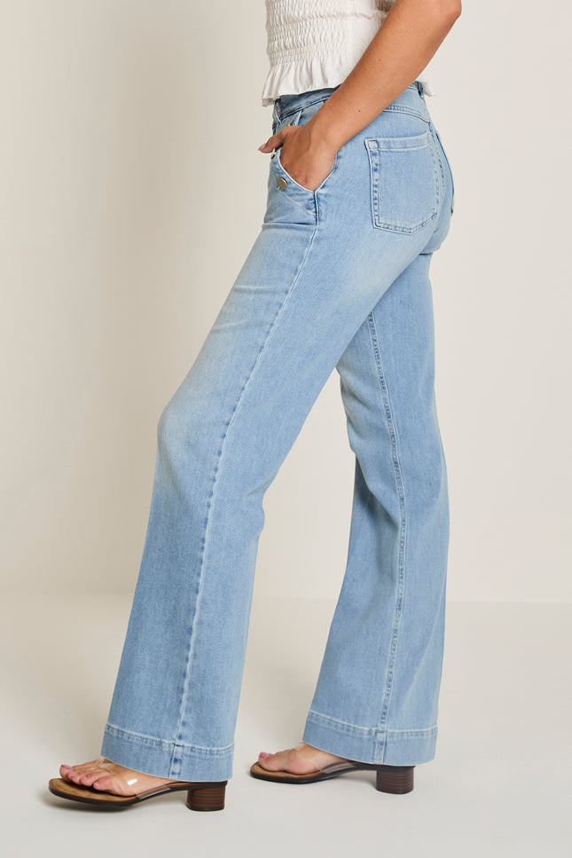 Para Mi Broek Eve Used Sky SS261266324 L32 Stretchshop.nl