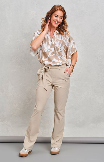 Zoso Travel Broek Belle Sand Stretchshop.nl