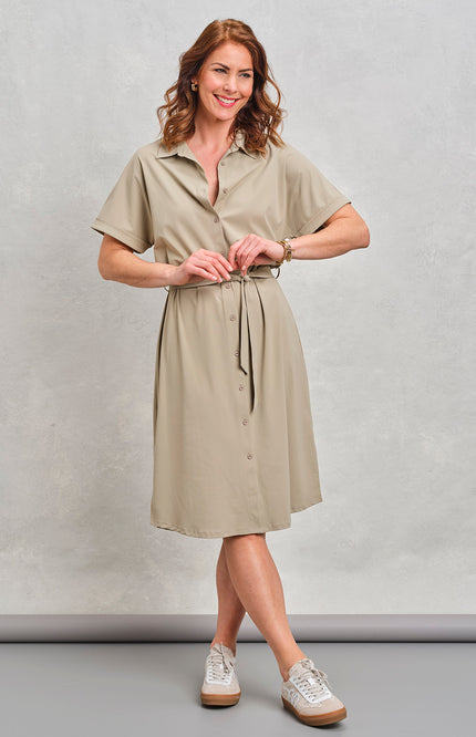 Zoso Travel Jurk Philly Sage 262 Stretchshop.nl