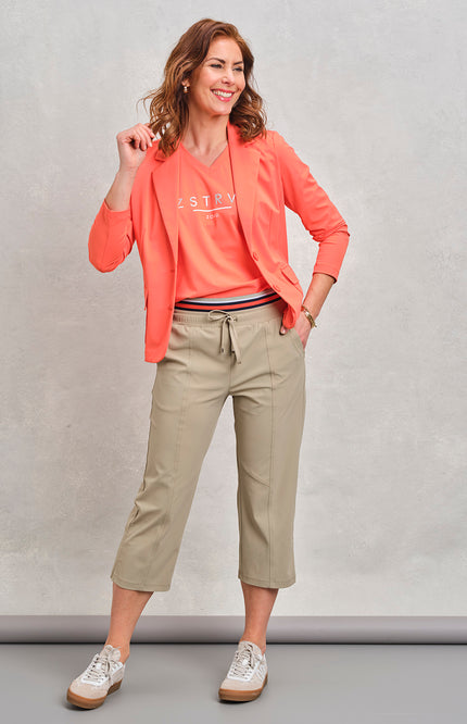 Zoso Travel Blazer Chantal Coral 262 Stretchshop.nl