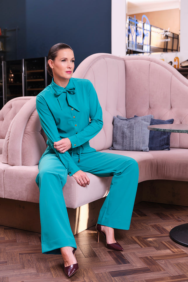 Travel Blouse Petrol 202767