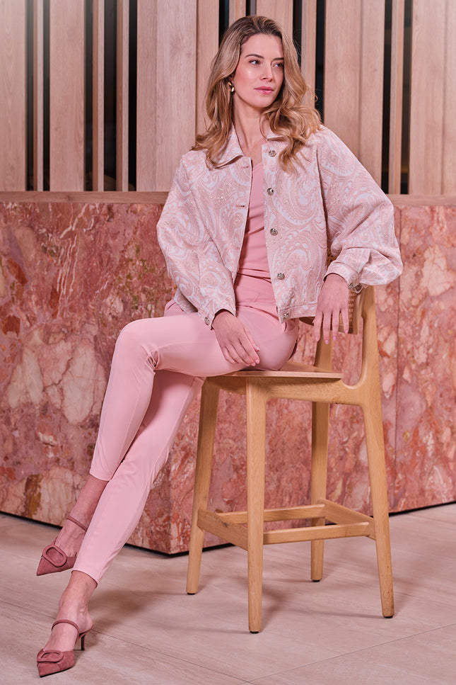 Mi Piace Travel Broek Mellow Rose 202134 Stretchshop.nl