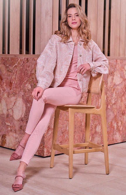 Mi Piace Travel Broek Mellow Rose 202134 Stretchshop.nl