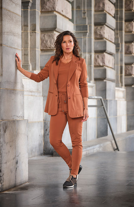 Heavy Travel Broek Caramel 202134