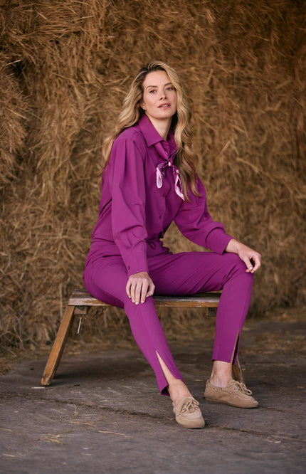 Heavy Travel Broek Magenta Purple 202864A