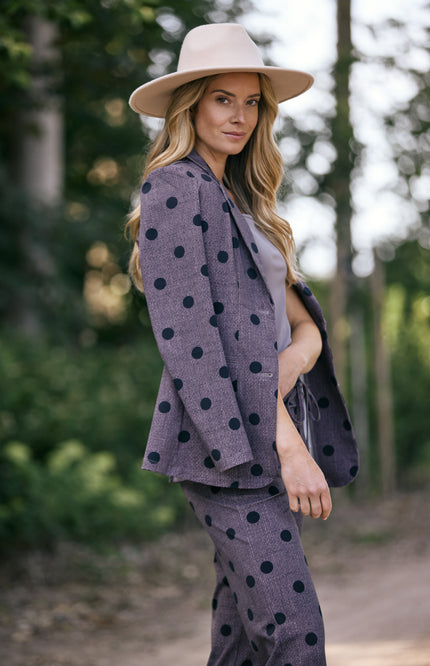 Heavy Travel Broek Dot Structure Winter Grey 202136