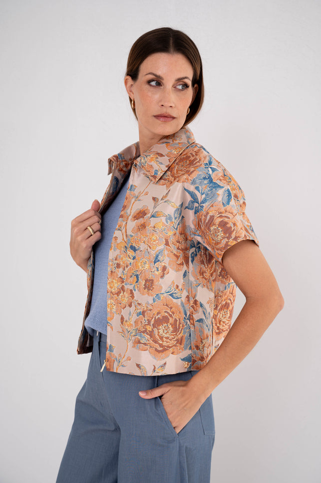 Maicazz Jacket Terry Orange Stretchshop.nl