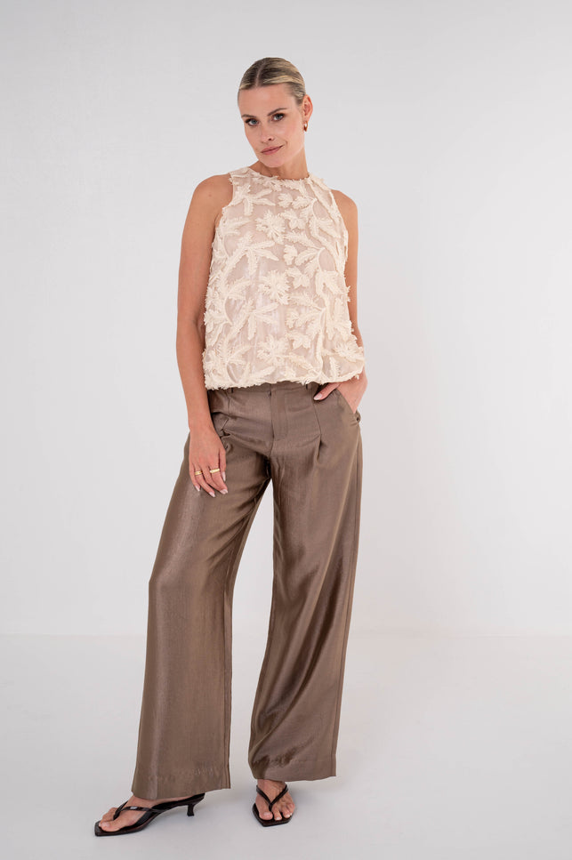 Maicazz Top Talulah Light Sand Stretchshop.nl