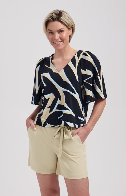 Lady Day Travel Top Jason Leya Print L24-280-3339 Stretchshop.nl
