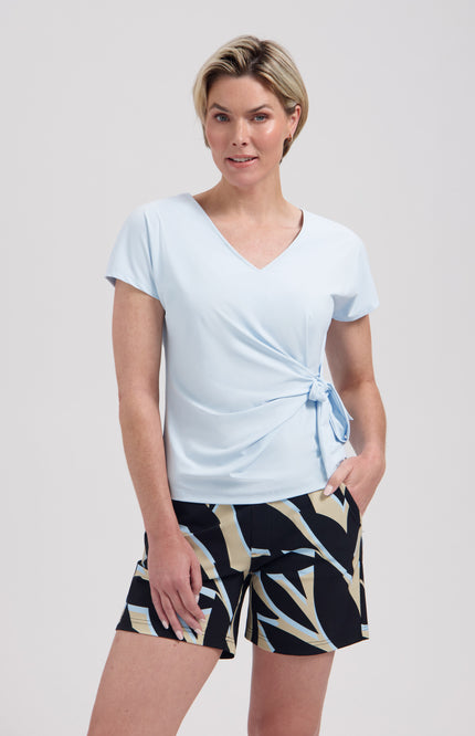 Lady Day Travel Top Lorain Baby Blue L24-275-3325 Stretchshop.nl
