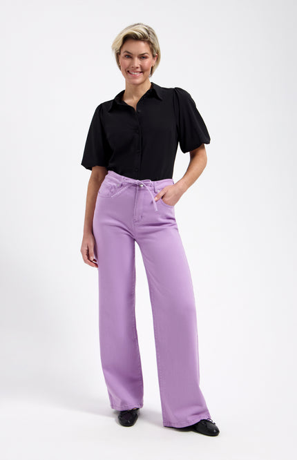 Lady Day Jeans Faith Soft Violet L14-801-3148 Stretchshop.nl