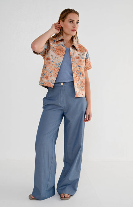 Maicazz Jacket Terry Orange Stretchshop.nl