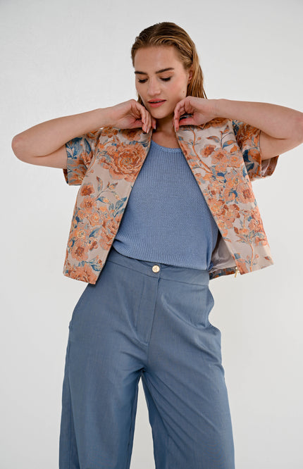 Maicazz Jacket Terry Orange Stretchshop.nl