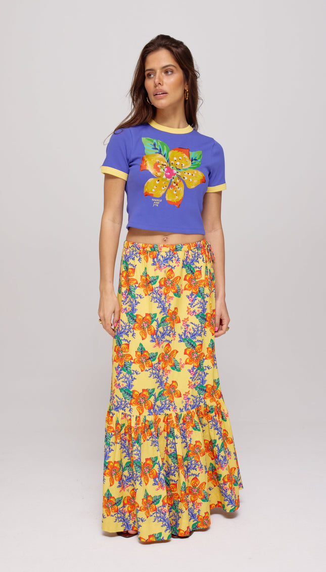 Harper & Yve Rok Zoey Banana Flower HS25C000 Stretchshop.nl