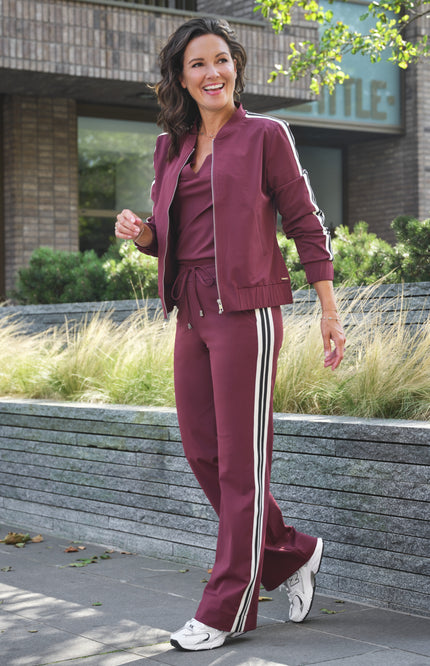 Travel Jacket Tape Burgundy 202670