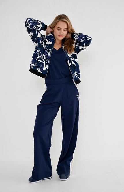 Maicazz Travel Broek Rina Navy Stretchshop.nl