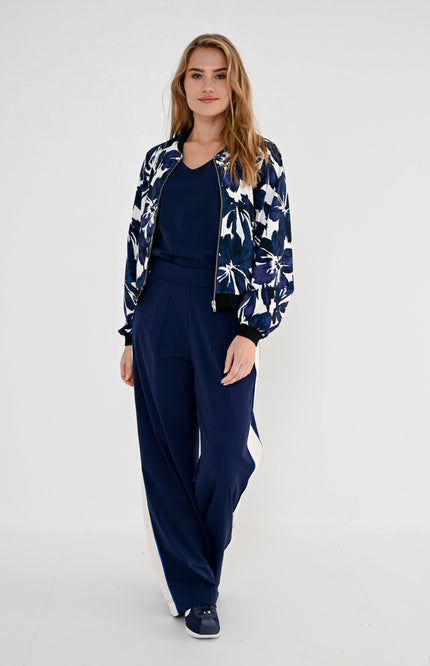 Maicazz Travel Broek Rina Navy Stretchshop.nl