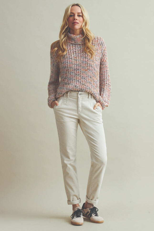 Red Button Broek giselle cream SRB4372 Stretchshop.nl