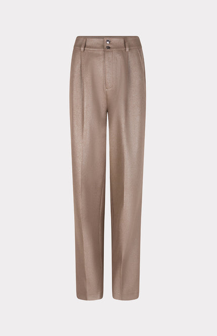 Broek Shiny Twill Gold W25.10740