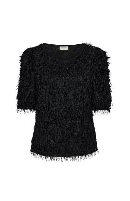 Blouse Fqmarlin Fringe Black 207052