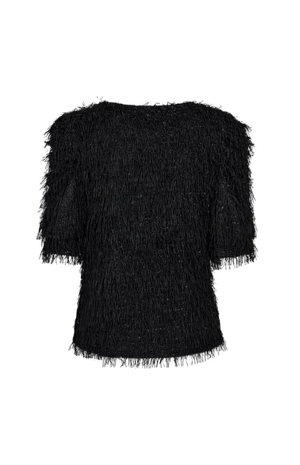 Blouse Fqmarlin Fringe Black 207052