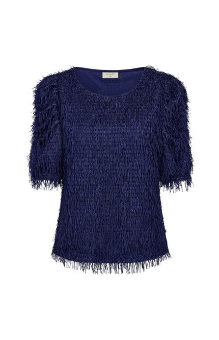 Blouse Fqmarlin Fringe Patriot Blue 207052